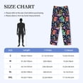 thumbnail image 4 of Naloa Colorful Animals Pajama Pants Men, PJ Bottoms, Sleep & Lounge Pants-Medium, 4 of 6