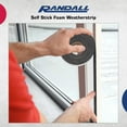 thumbnail image 3 of Self Stick Foam Weatherstrip (1/4" Thick x 3/4" Wide x 17'L), 3 of 4