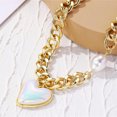 thumbnail image 5 of JunYeShi Clearance Under $2.00 Mother's Day Jewelry, Pearl Love Pendant Necklace, Heart-shaped Necklace, Female Love Necklace, 5 of 5