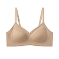 thumbnail image 1 of Full Coverage Wireless T Shirt Bra for Everyday Comfort and Support Seamless Design for Large, 1 of 4