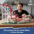 thumbnail image 2 of Kit de construcción Roller Coaster Mould King 3646 piezas con motores, 2 of 7