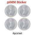 thumbnail image 1 of 56/60/63/65/68MM Auto Hub Caps Car Wheel Center Cover Hubcap Sticker Decoration Accessories for VW GTI R Badge Emblem 56MM VW-SL Sticker, 1 of 6