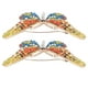 thumbnail image 5 of Broche, 2 piezas Broche de mariposa Broche Pin Insignias Broche de mariposa Muy versátil, 5 of 12