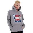 thumbnail image 4 of Betty Boop Red White Blue Patriotic Hoodie Sweatshirt Women Brisco Brands S, 4 of 6