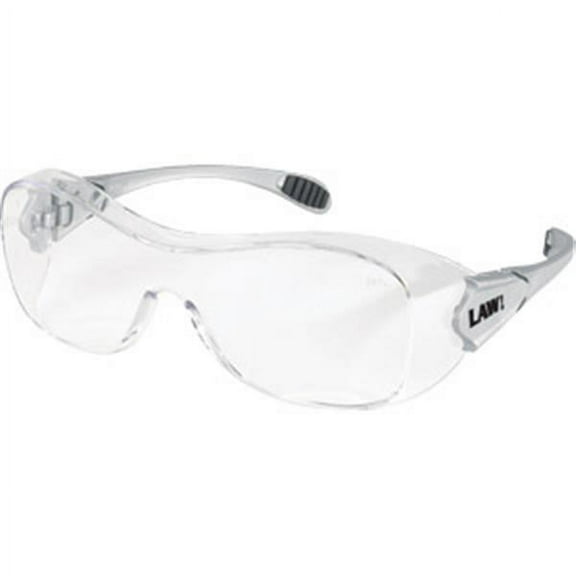 MCR Safety Law OTG Eyewear, Clear Anti-Fog Lens (12 Units)