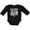 AB-Black, variant on Proud Military Niece Red Friday Girls Long Sleeve Baby Bodysuit