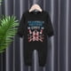 thumbnail image 1 of Tib Black Cody Rhodes Pesadilla Americana Logo Bebé Mameluco Primavera Otoño Innegable Niño Niña Bebés J, 1 of 4