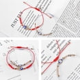 thumbnail image 3 of ODOMY Juego de 24 Pzas de Bracelets de Ojo Malvado, Pulsera Hecha a Mano con Hilo de Ojo Malvado, Pulsera de Amuleto Ajustable de Buena Suerte, Joyería para Mujeres y Niñas, Paquete de Pulsera de Nudo de Hilo Mexicano, 3 of 9