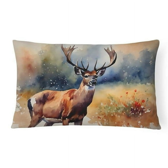 16 x 12 in. Deer Throw Pillow