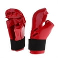 thumbnail image 6 of Karate Kick Boxing Protectors Mitts for Kick Training Taekwondo Sparring Gloves, 6 of 14