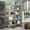 Chrome, variant on melmine 5-Tier Heavy Duty Rolling Storage Shelves,1750lbs Adjustable Wire Shelving Unit with Wheels for Home,Kitchen,Pantry,Garage,35.4"W x 15.7"D x 73.6"H