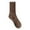 Coffee, variant on Crew Socks for Men in Thick Cushion Terry Cotton for Athletic Sports Performance and Casual Walking with Reinforced Heel and Toe for All Day Comfort Yellow