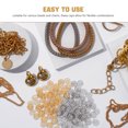 thumbnail image 3 of SHOWERORO 200Pcs Jewelry Metal Caps Assorted Color for Flower Findings in Elegant Design, 3 of 6
