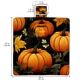 thumbnail image 2 of Thanksgiving Canvas Outdoor Picnic Mat - Waterproof and Durable Blanket for Camping, Hiking, Beach - Large Size, Portable and Easy to Clean - Ideal for Outdoor Activities and Travel, 2 of 6