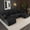 Gray, variant on Garaneeds 110" U-Shaped Sectional Sofa for Living Room, 5-Seat, Black Flannel
