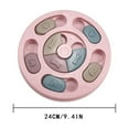 thumbnail image 3 of Riforla Dog Toys Slow Feeder Interactive Puppy Food Dispenser Pet Dogs Game (Size : 24x24cm) Pet Toys A, 3 of 7