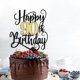 thumbnail image 5 of Cake topper Ruscalin Feliz 90 cumpleaños negro y dorado, 5 of 7