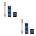 thumbnail image 3 of Soidarity Juego de herramientas de pintura de manicura de tablero de acero inoxidable de PVC rascador de uñas de doble extremo Type1 NO1 Soidarity CBP171728, 3 of 6