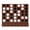 Brown, variant on Gymax Wall-mounted Jumbo 4-in-a-Row Game Metal Connect-4 Game w/ Acrylic Discs Black