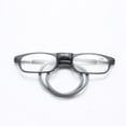 thumbnail image 3 of NEW Magnetic Click Connect Reading Glasses Reader Folding Neck Hang Soft Rope 1pc, 3 of 5