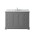 thumbnail image 6 of Wyndham Collection Wcv232348scmunomxx Avery 48" Free Standing Single Basin Vanity Set -, 6 of 7