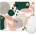 thumbnail image 1 of Rectangle Abstract AntiSlip Rubber Mousepad Custom Pattern for Office Laptop PC, Modern Geometric Art, Durable and Stylish, 9.5x7.9 in, 1 of 6