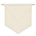 thumbnail image 2 of Nordic Blank Cotton Brooch Pin Badge Holder Hanging Wall Display Flag Jewelry Packaging Display White S, 2 of 4