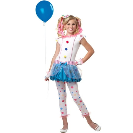 Dotsy Clown Tween Costume