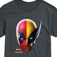 thumbnail image 3 of Marvel Deadpool & Wolverine - Wolverine Split Space - Men's Short Sleeve Graphic T-Shirt, 3 of 5