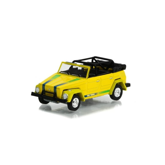 1973 Volkswagen Thing (Type 181), Yellow - Greenlight 35250A/48 - 1/64 Scale Diecast Model Car