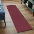 thumbnail image 4 of Red Solid Color Area Rugs Collection 2'x6', Aesthetics Contemporary Luxury Non Slip Indoor Rectangle Throw Runner Rug Floor Mat Carpet for Living Room Dining Table Bedroom Nursery, 4 of 9