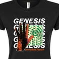 thumbnail image 3 of Genesis - Invisible Touch  - Juniors Fitted Graphic T-Shirt, 3 of 5