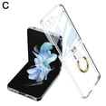 thumbnail image 1 of Étui Transparente pour Galaxy Z Flip 5, Étui de Protection avec Charnière : L4B1, 1 of 9