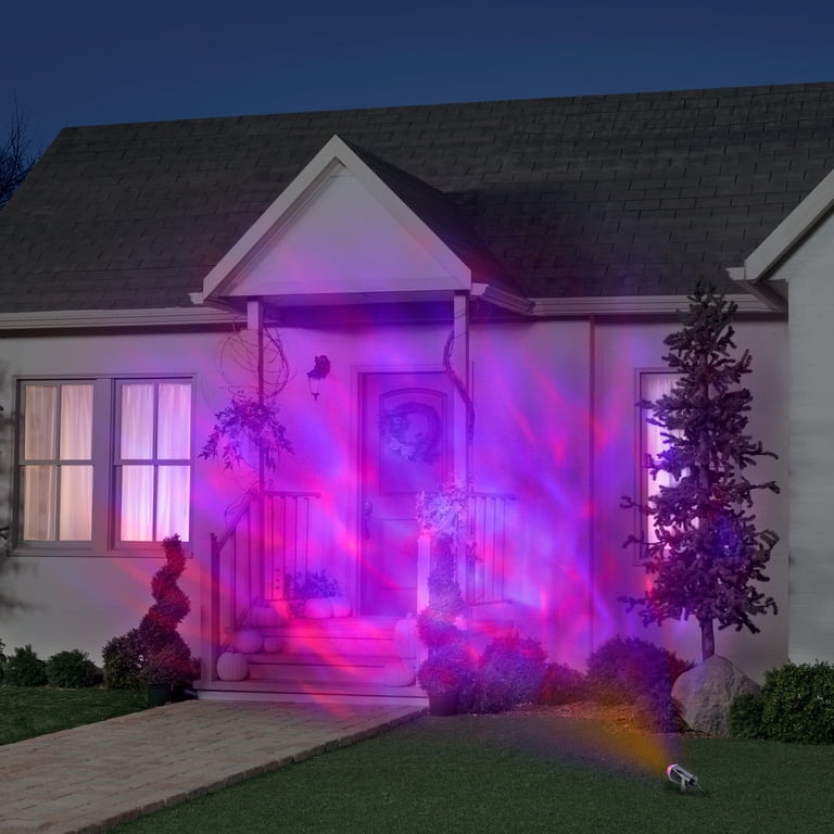 Gemmy Lightshow Projection Spot Light Fire and Ice (Purple Purple