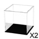thumbnail image 1 of Vitrina,Vitrina de acrílico transparente para exhibir figuras,Vitrina de figuritas,contenedor de exhibición de colección,Caja de almacenamiento de juguetes transparente a prueba de, 1 of 8
