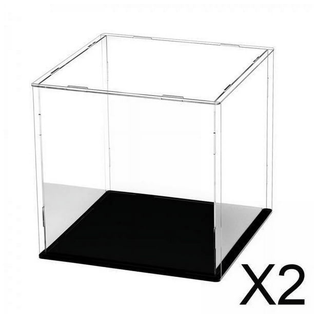 Vitrina,Vitrina de acrílico transparente para exhibir figuras,Vitrina de figuritas,contenedor de exhibición de colección,Caja de almacenamiento de juguetes transparente a prueba de