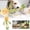 E, variant on Soft tough durable plush dog chew toy interactive training play toy for all breed puppies dogs