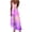 Hot Pink, variant on Summer Tie Dye Print Beach Ruffle Sleeveless V-Neck Dress for Women Casual Vacation Party Fashion Camisole Dress, Pink S
