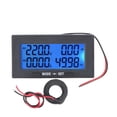 thumbnail image 2 of Voltage Meter,YB5142DM 0-500V Intelligent Digital LCD Display AC Voltage Current Tester Meter, 2 of 8