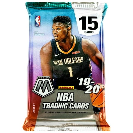 NBA Panini 2019-20 Prizm Mosaic Basketball Trading Card Hobby Pack