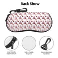 thumbnail image 3 of Vsdgher Strawberry Blueberry Cream Cake Sunglasses Soft Case Neoprene Zipper Eyeglass Case, Zipper Portable Spectacle Cases for Men Women, 3 of 6