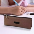 thumbnail image 6 of Under $1 Pencil Case, Hwkond Canvas Pencil Case Large Capacity Student Stationery Box Back to College, 6 of 7