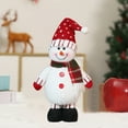 thumbnail image 4 of Vacemry Under $5 Light Up Christmas Doll Figures, Santa Claus Snowman Ornaments Set, LED Standing Figurines Decor Collection, Holiday Xmas Decoration for Table, 4 of 6