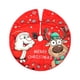 thumbnail image 2 of Christmas Tree Skirt Print Nativity Tree Skirt Christmas Decorations Christmas Tree Cushion Holiday Party Decorations 36 Inch, 2 of 6
