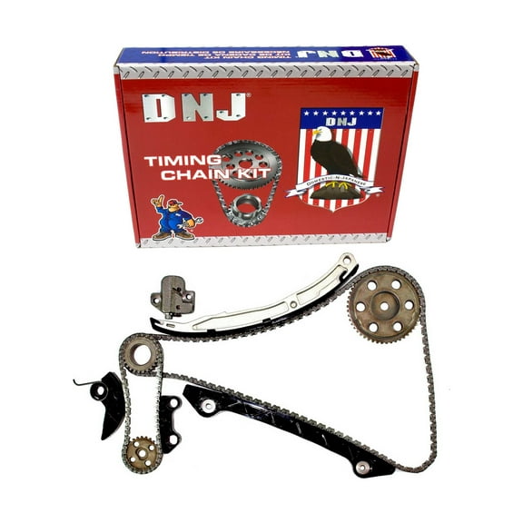 DNJ TK435A Timing Chain Kit Fits Cars & Trucks 03-07 Mazda 3 6 2.3L L4 DOHC 16v