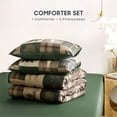 thumbnail image 2 of Set de edredón Wake In Cloud Rustic Cabin Christmas King, 2 of 7