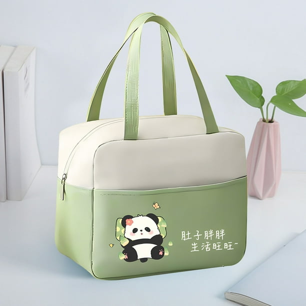 Bolsa de almuerzo, bolsa térmica de gran capacidad, bolsa bento portátil, bolsa de almacenamiento para picnic, bolsa de almacenamiento bento