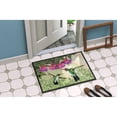 thumbnail image 4 of Carolines Treasures PTW2051MAT Fuchsia and Hummingbirds Door Mat Indoor Rug or Outdoor Welcome Mat 18x27 Doormat  27"L x, 4 of 4