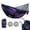 Neon Purple-blue Butterfly, variant on Hanging Hammock Portable Travel Camping For Outdooor Beach Camping Hiking Koala