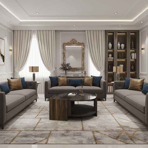 Venture Hexagon Storage Unique Coffee Table